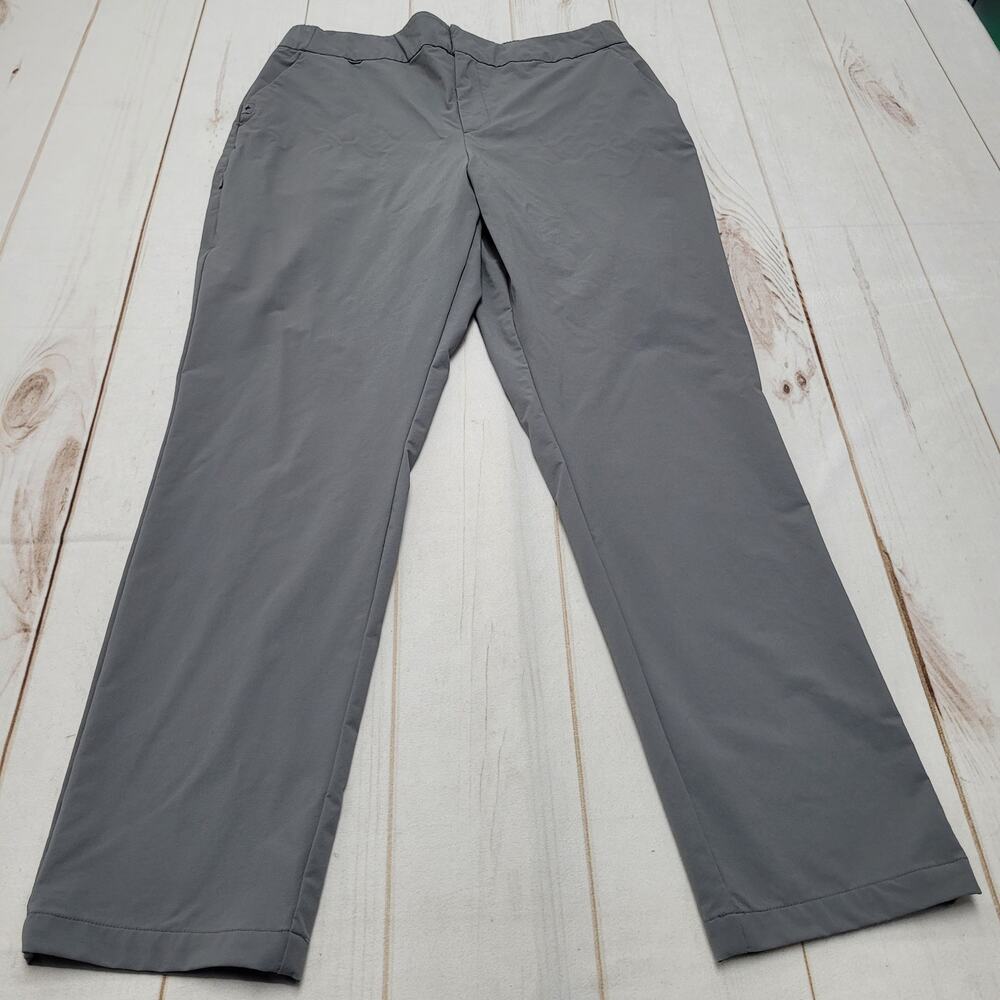 Figs pro Tailors tailored trouser pants gray slim straight
